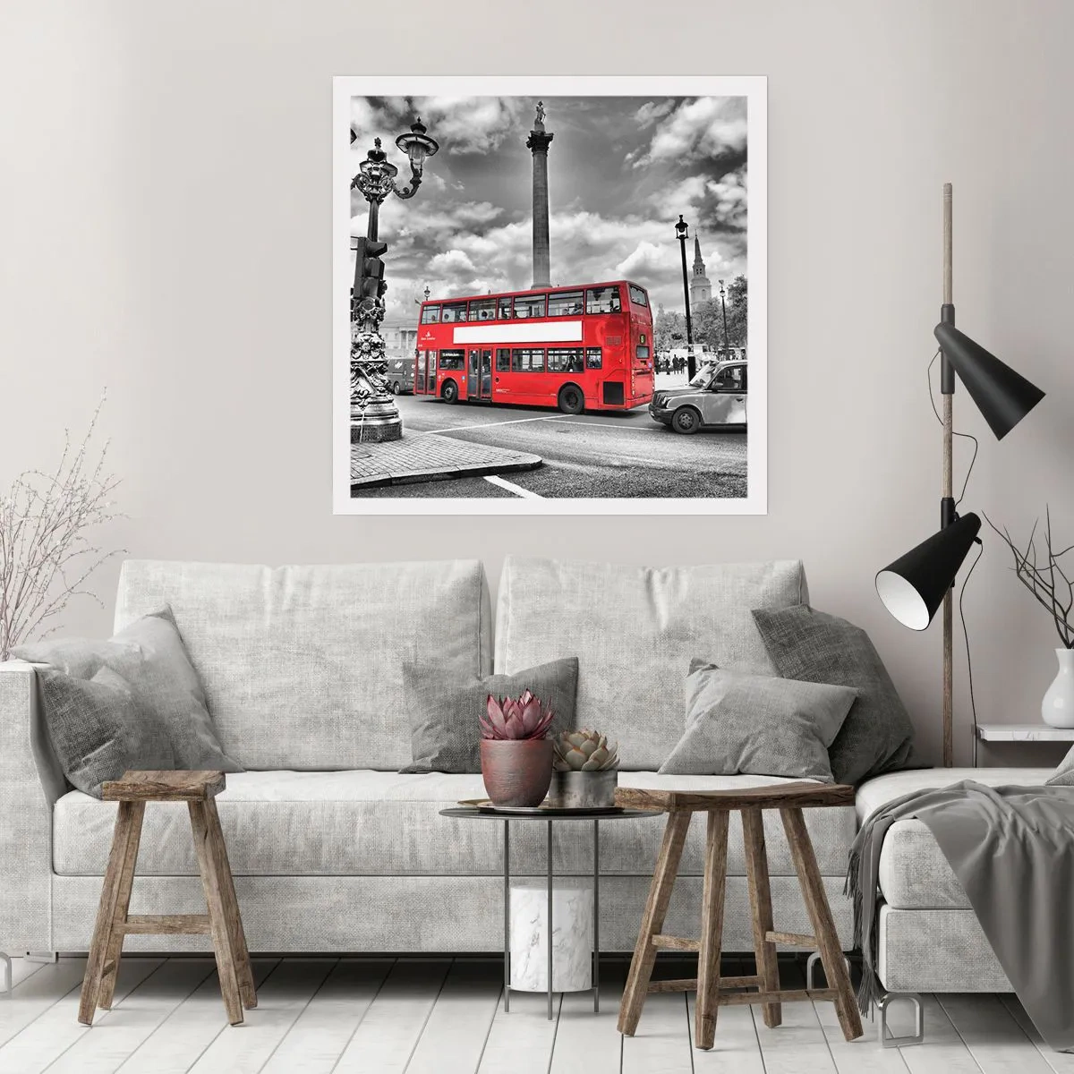 Poster - Real Bloodstream of a City - 50x50 cm