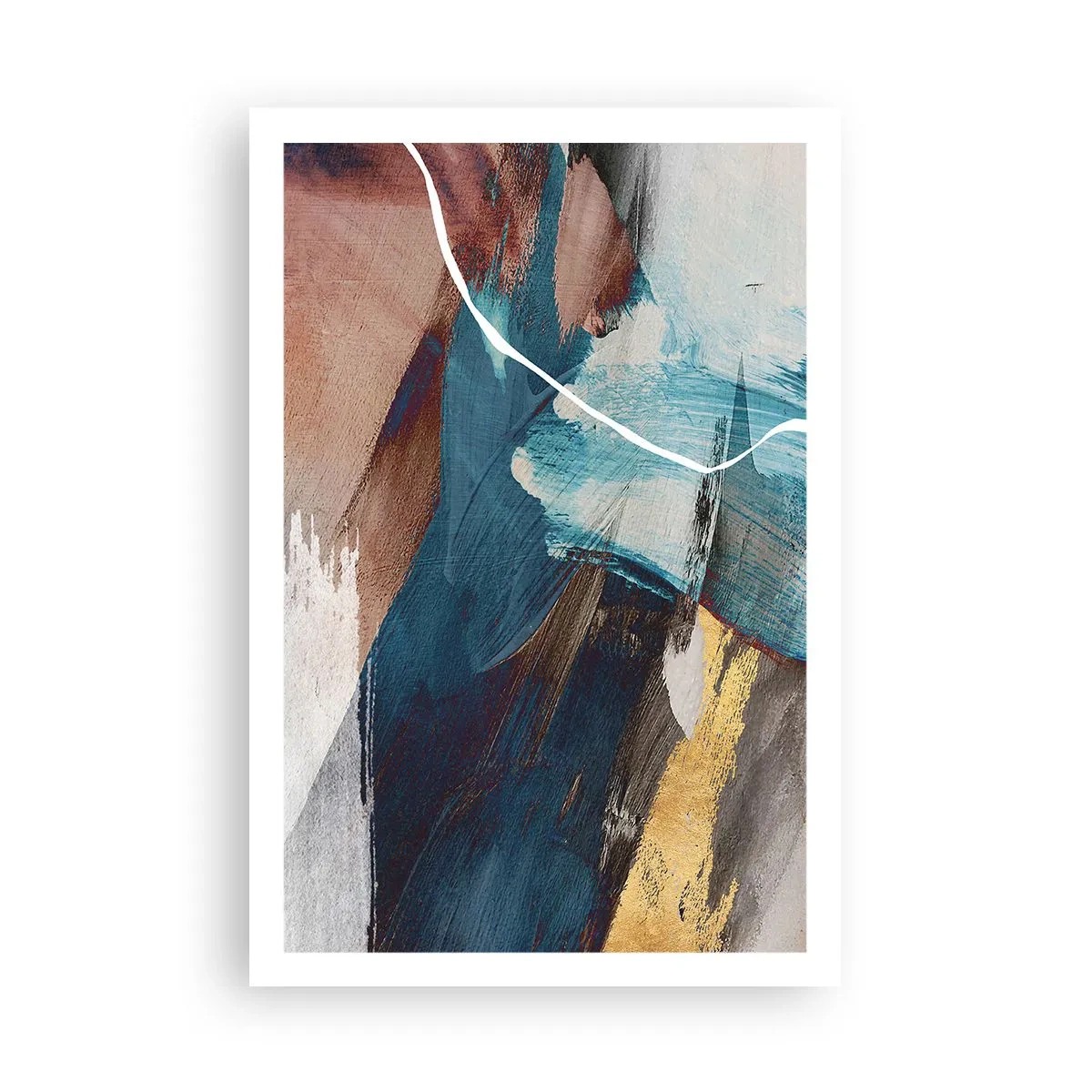 Poster - With Panache and Energy - 61x91 cm