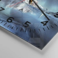 Clock face with numbers