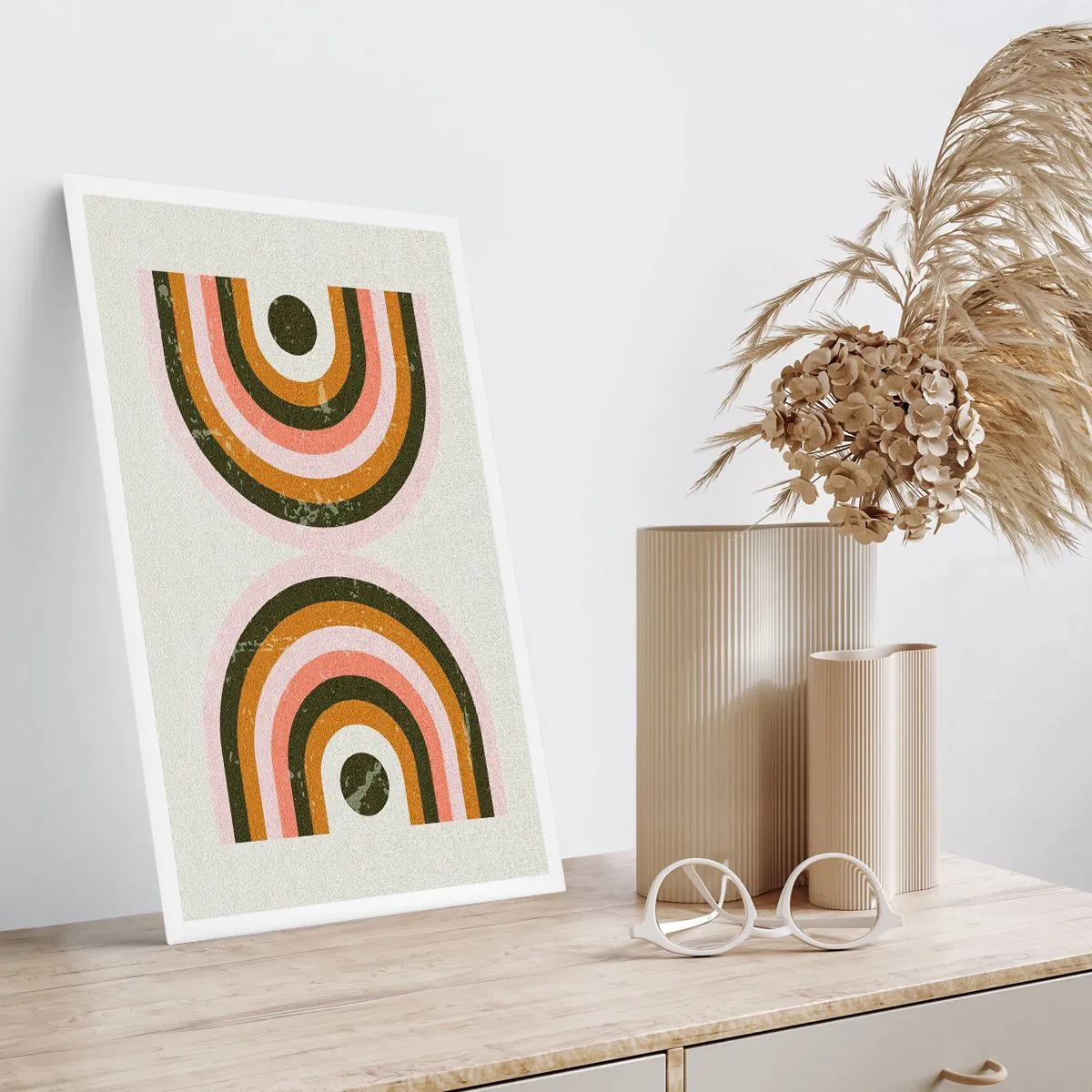 Poster - Twin Abstract - 70x100 cm