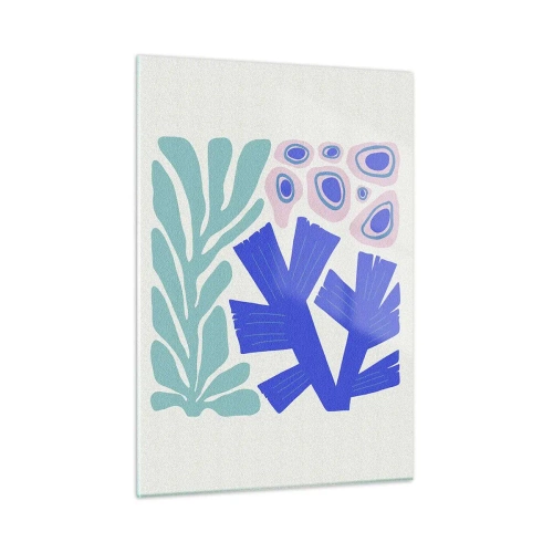 Glass picture - Underwater Garden - 50x70 cm