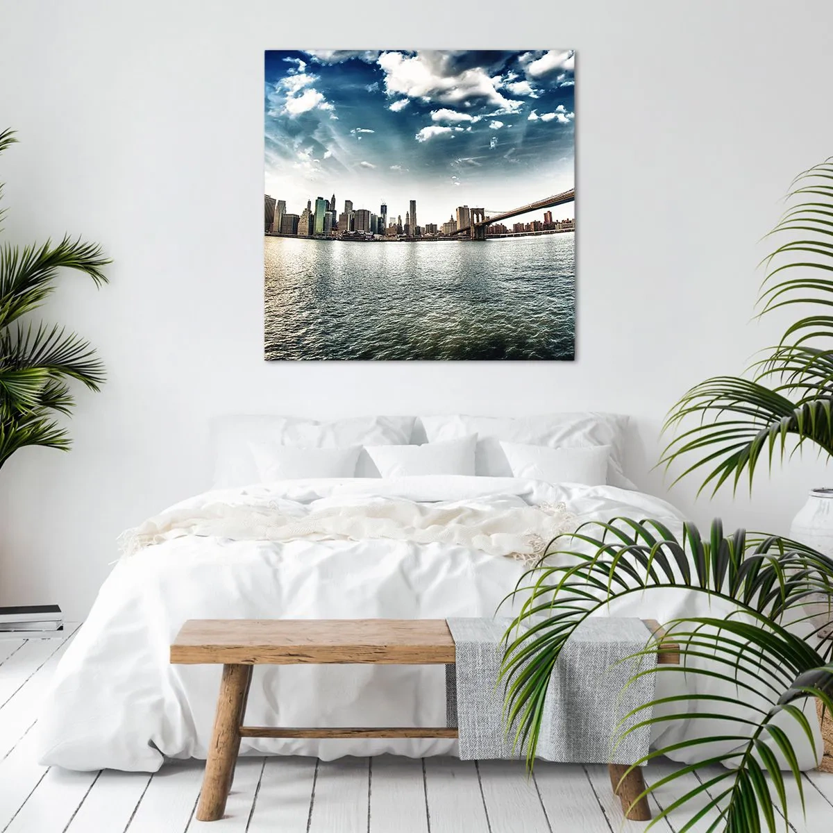 Canvas picture - Glass Island - 40x40 cm