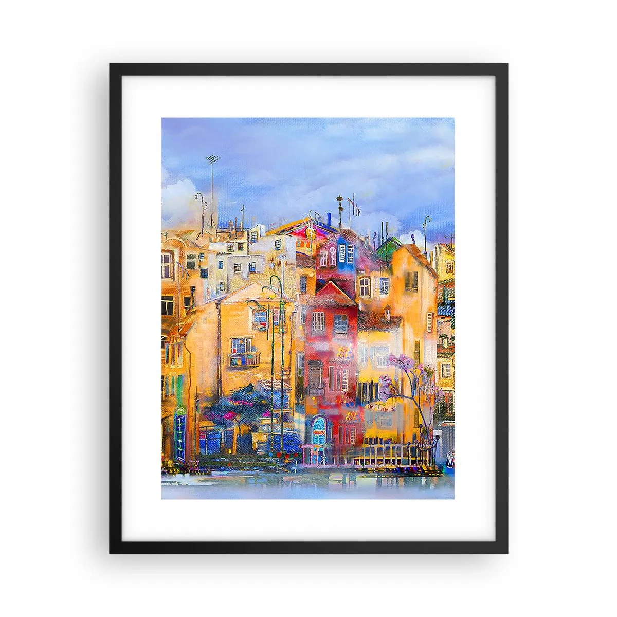 Poster in black frame - We Are Together - 40x50 cm