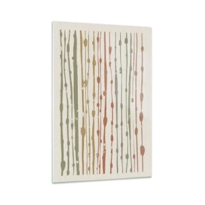 Glass picture - Musical Colour Notation - 70x100 cm