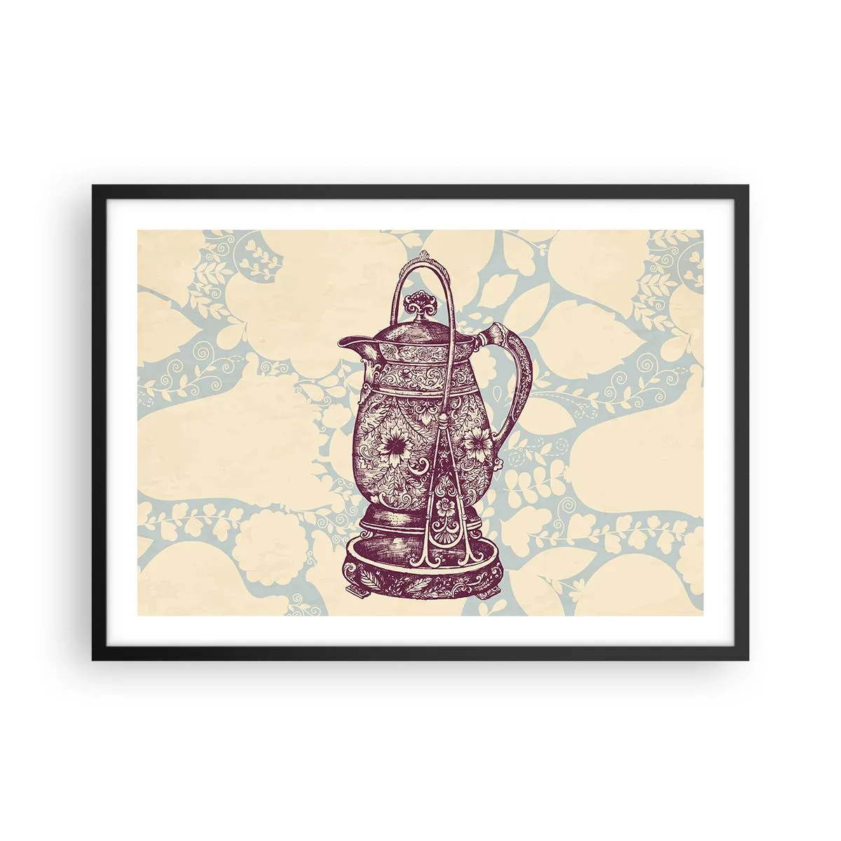 Poster in black frame - Beauty of Ordinary Life - 70x50 cm