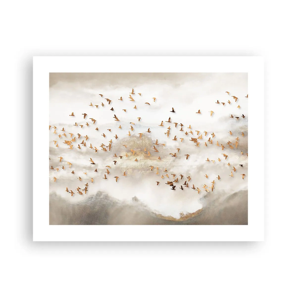 Poster - It Is Time - 50x40 cm