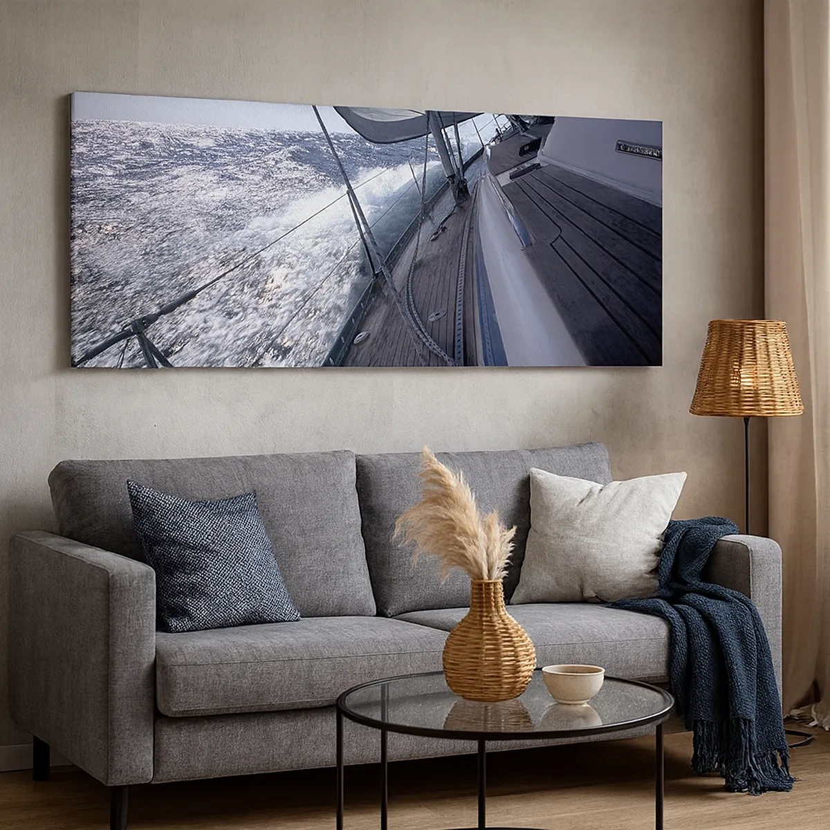 Canvas picture - I Know What Being a Bird Means - 30x30 cm