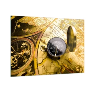 Glass picture - To the End of the World? - 100x70 cm