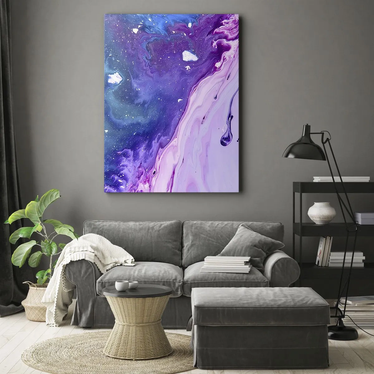 Canvas picture - Yin and Yang - 45x80 cm