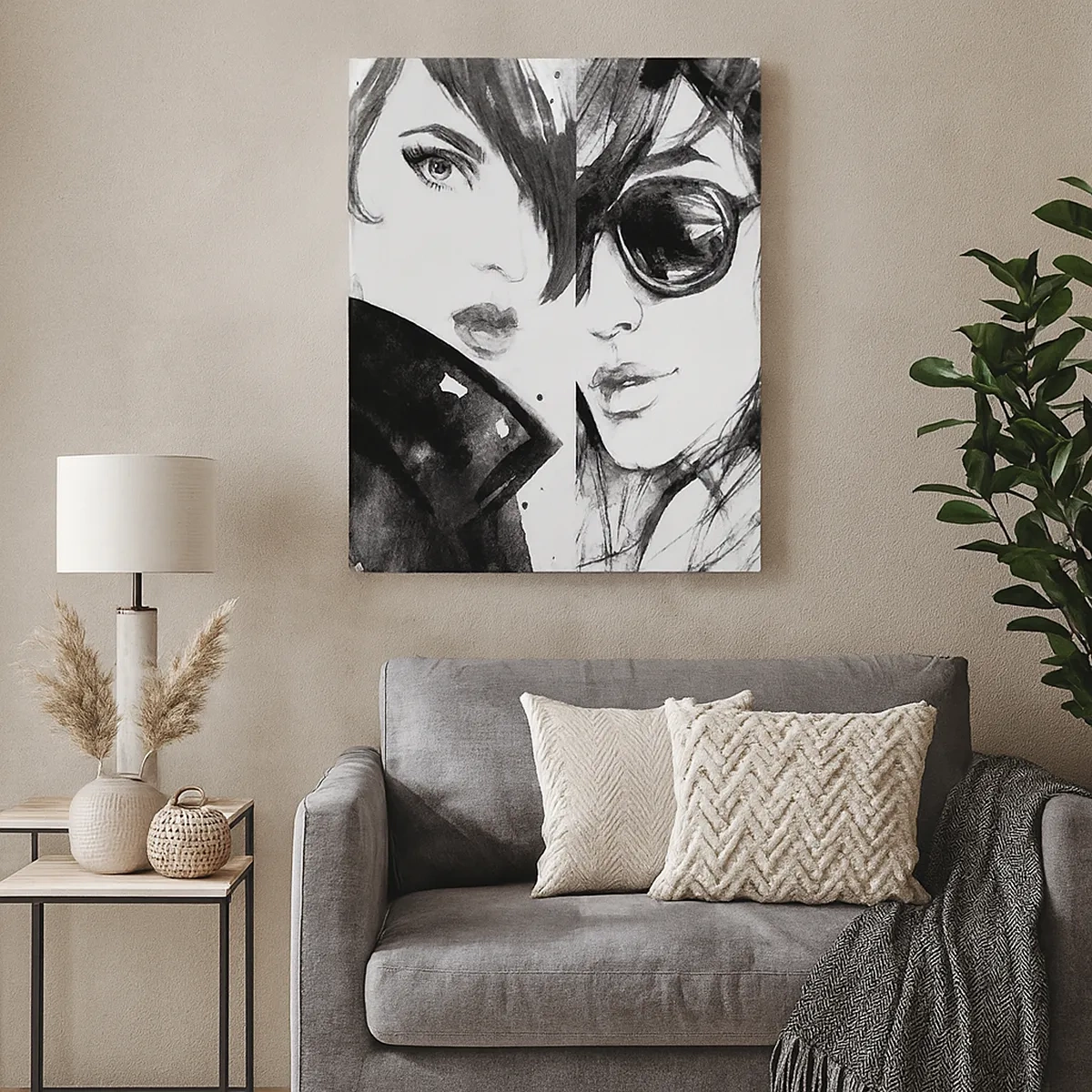 Canvas picture - Beauty Multiplied - 50x70 cm