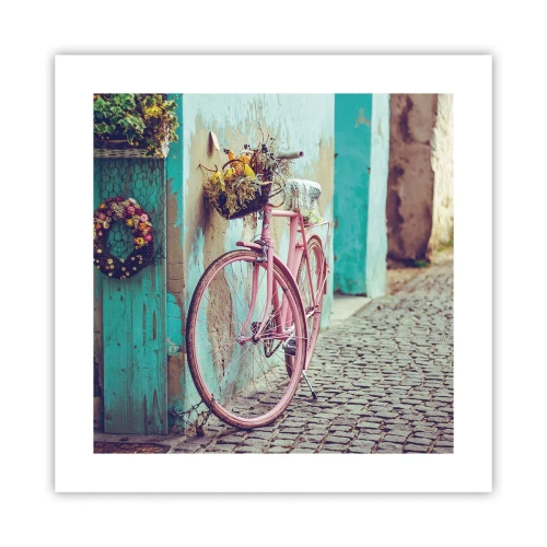 Poster - Be Right Back - 40x40 cm