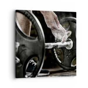 Canvas picture - Challenge Accepted! - 30x30 cm