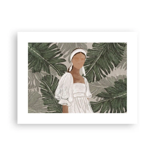 Poster - Exotic Portrait - 40x30 cm