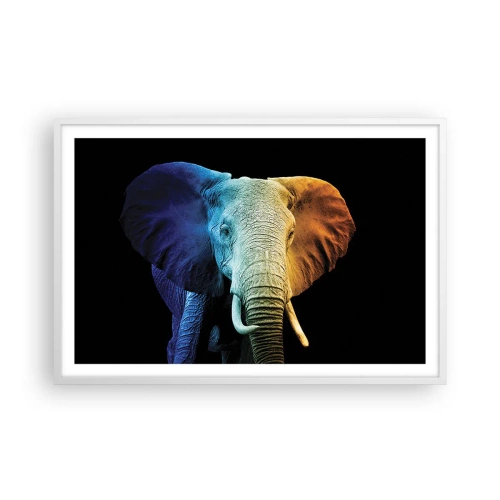 Poster in white frmae - Eccentric, Not a Weirdo - 91x61 cm