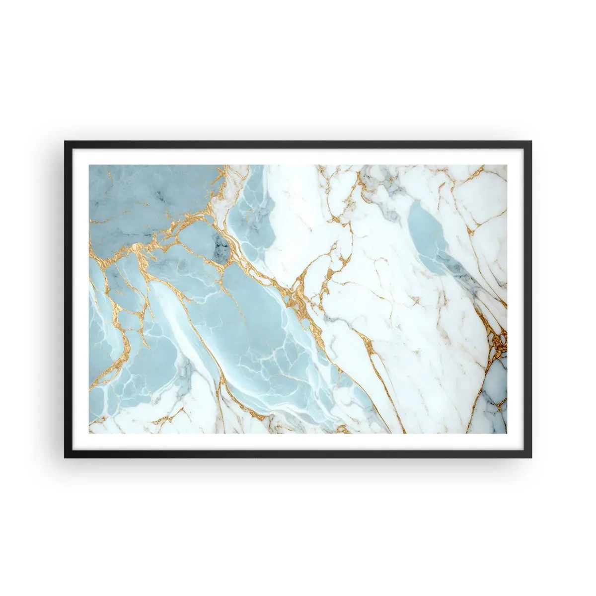 Poster in black frame - Richness of the Stone - 91x61 cm
