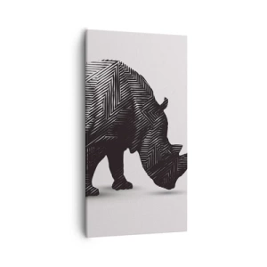 Canvas picture - Geometric Beauty of Nature - 55x100 cm