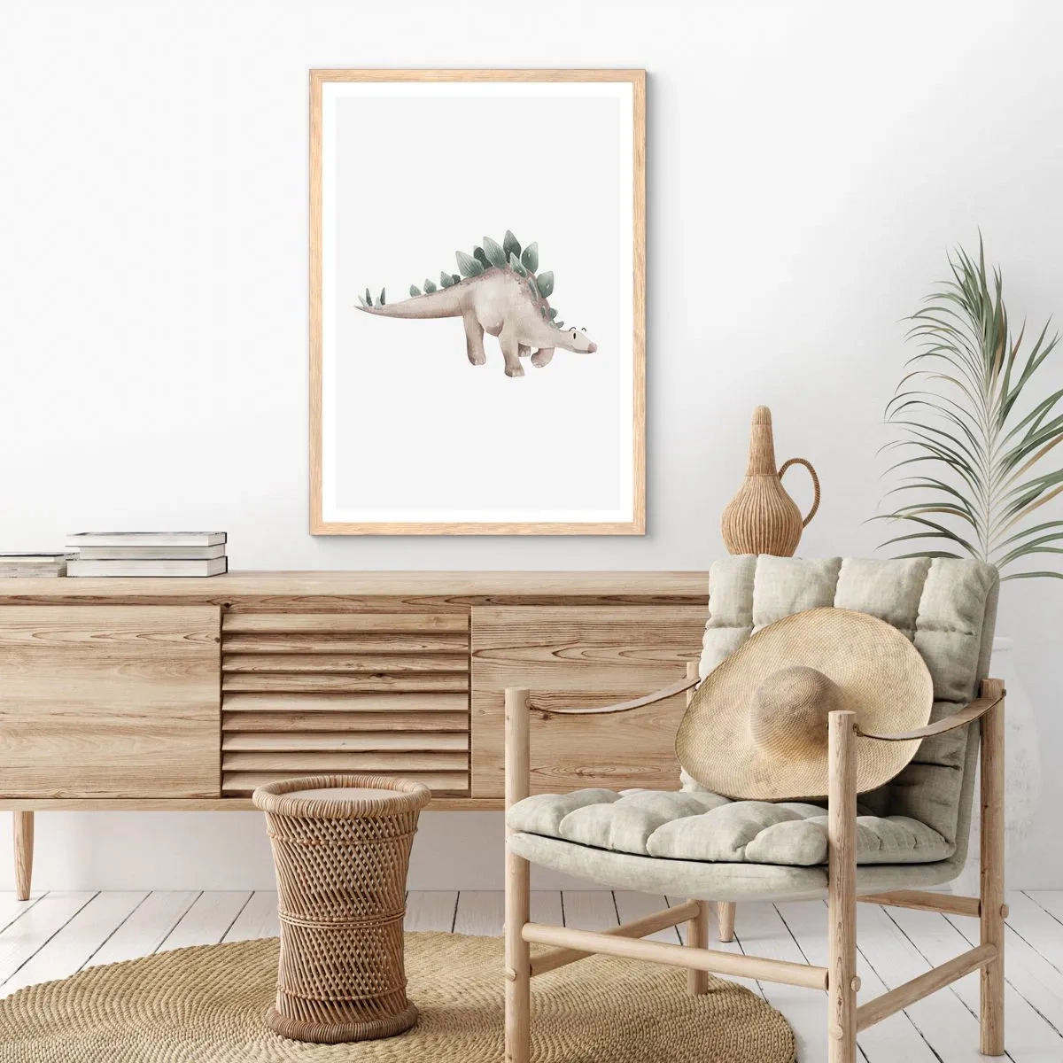 Poster in light oak frame - Your Friend - 40x50 cm