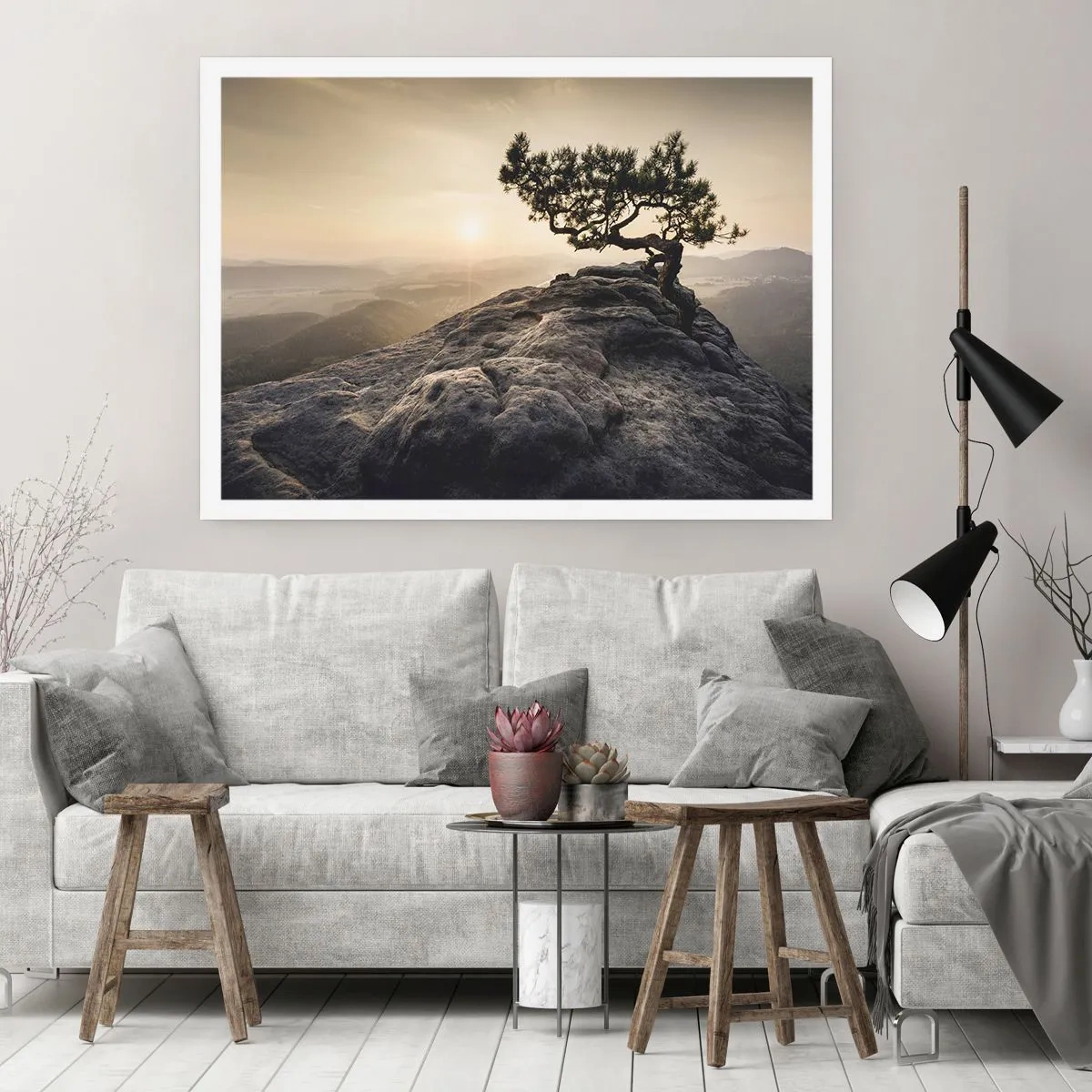Poster - Life Always Wins - 100x70 cm