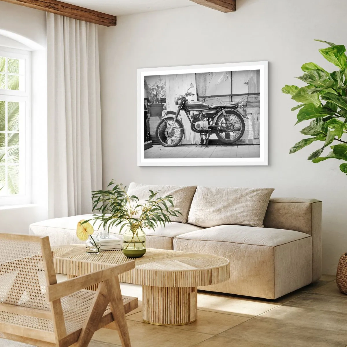 Poster in white frmae - Classics above All - 40x30 cm