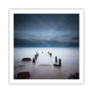 Poster - Pensive Lake - 60x60 cm