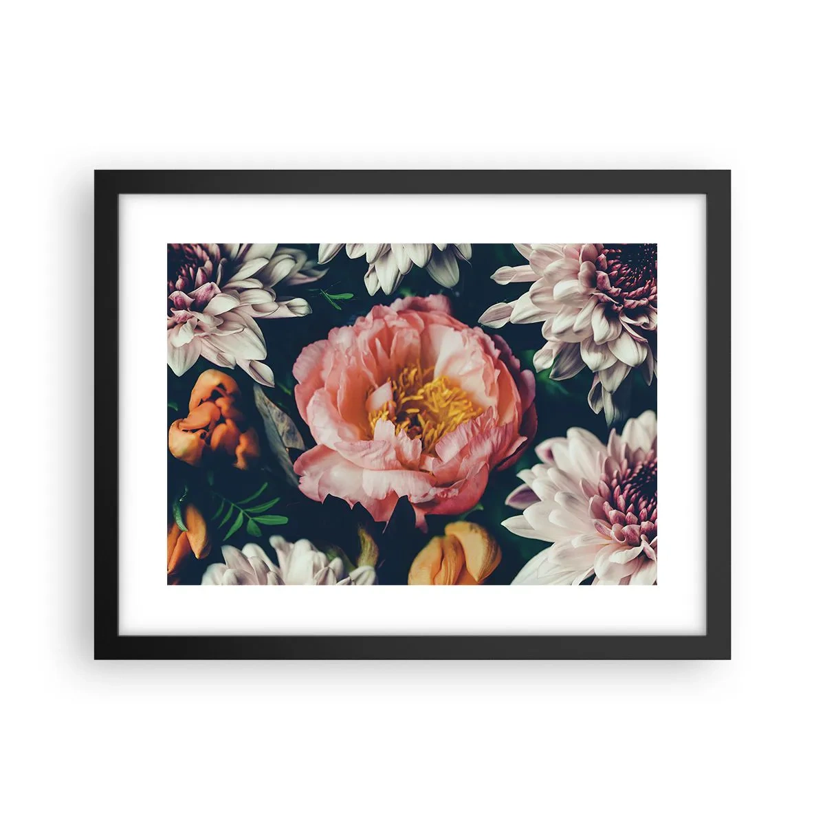 Poster in black frame - In Baroque Style - 40x30 cm