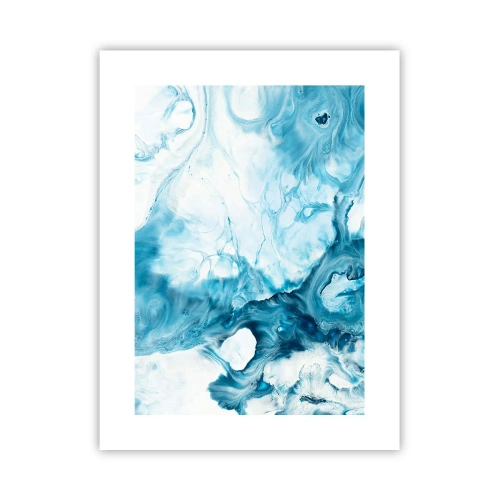 Poster - Concert of Blue - 30x40 cm