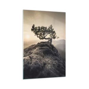 Glass picture - Life Always Wins - 70x100 cm