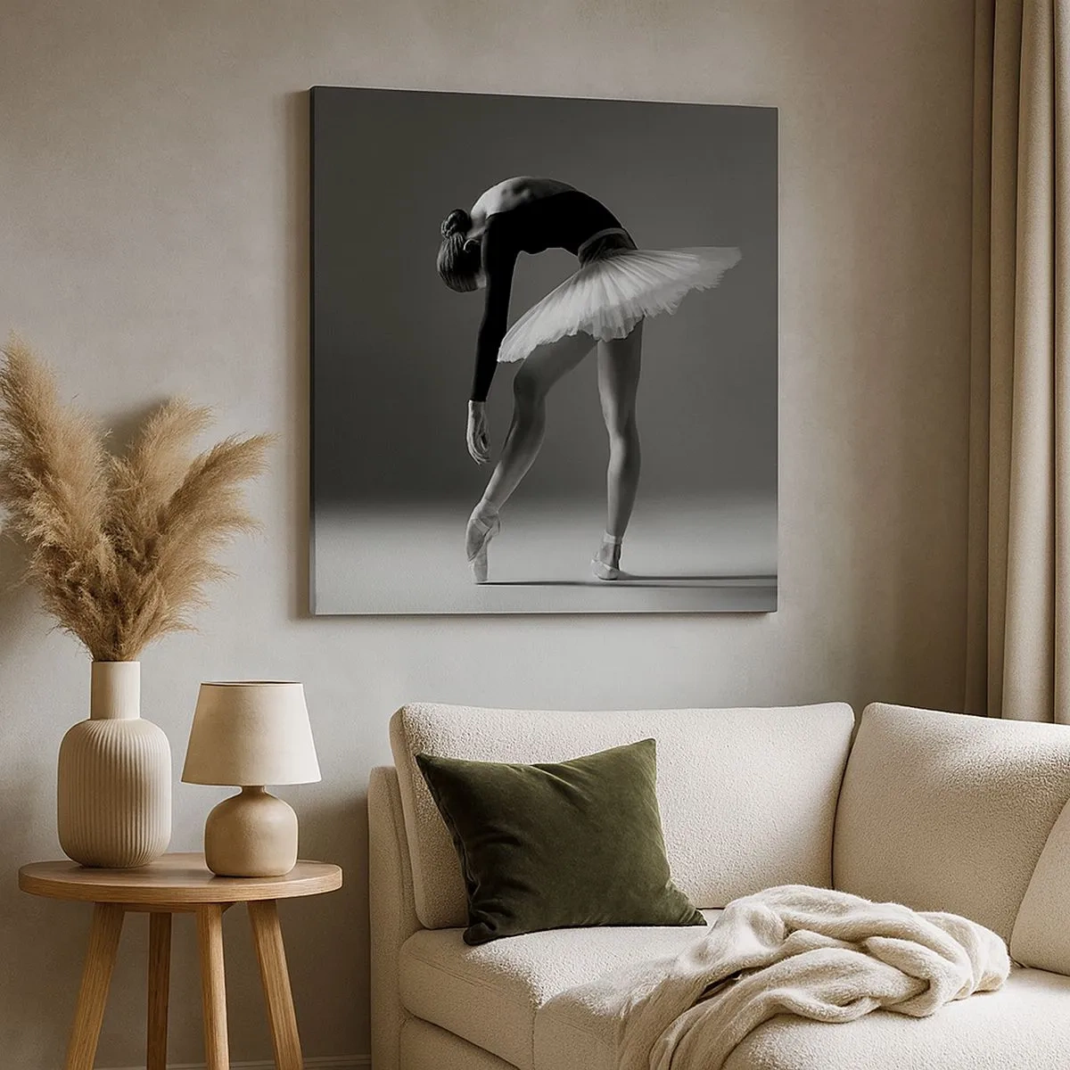 Canvas picture - Belle Ballet Dancer - 30x30 cm