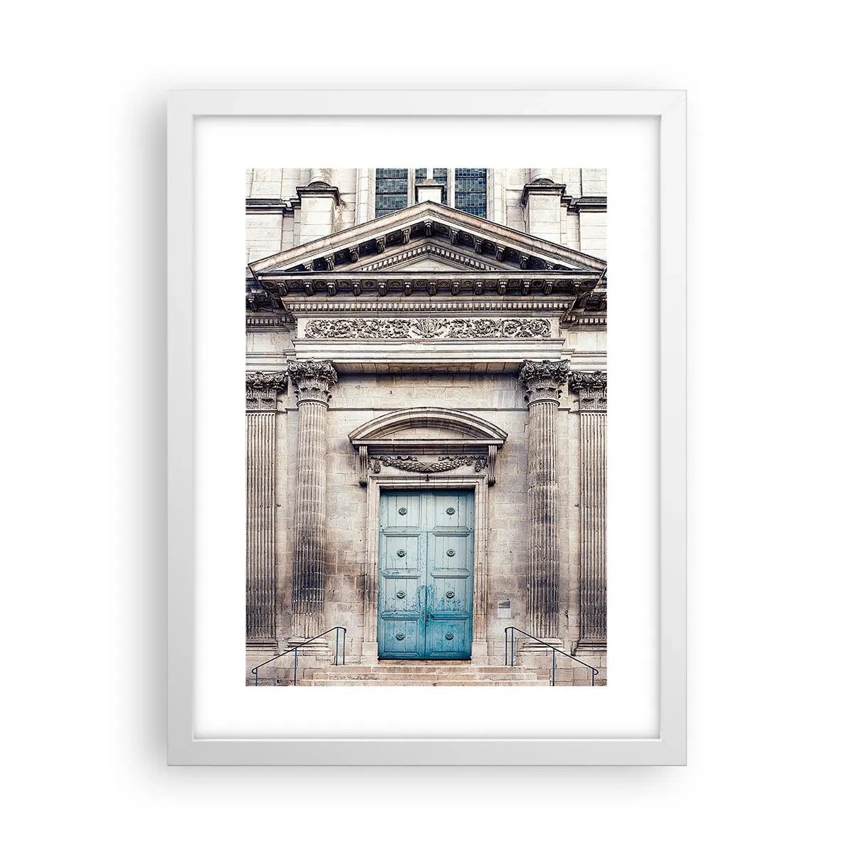 Poster in white frmae - Gate to the Spiritual World - 30x40 cm
