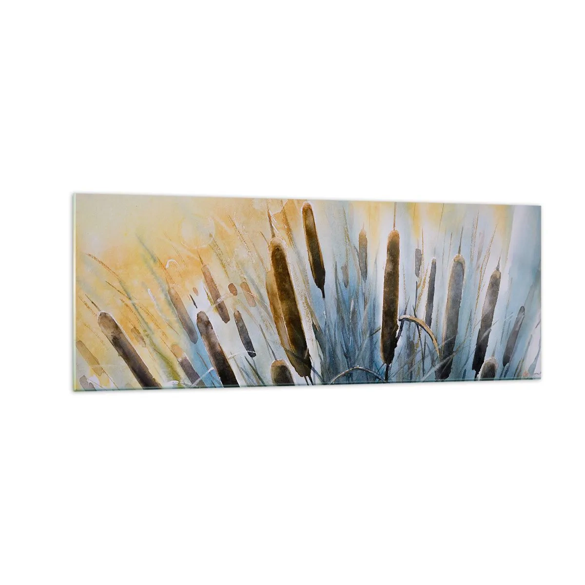Glass picture - Coolness of Water, Heat of the Sun - 140x50 cm
