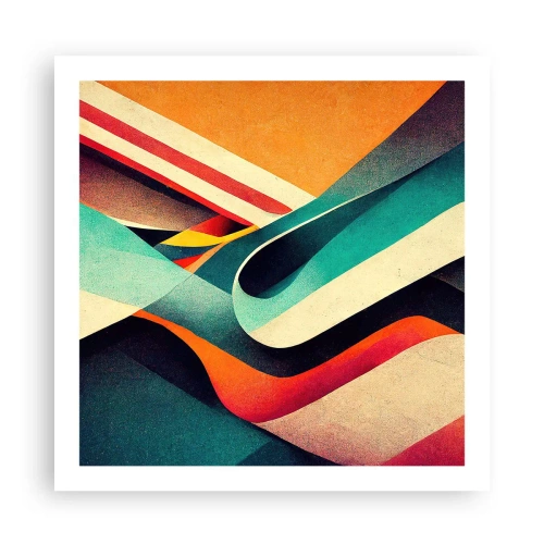 Poster - Intense Composition - 60x60 cm