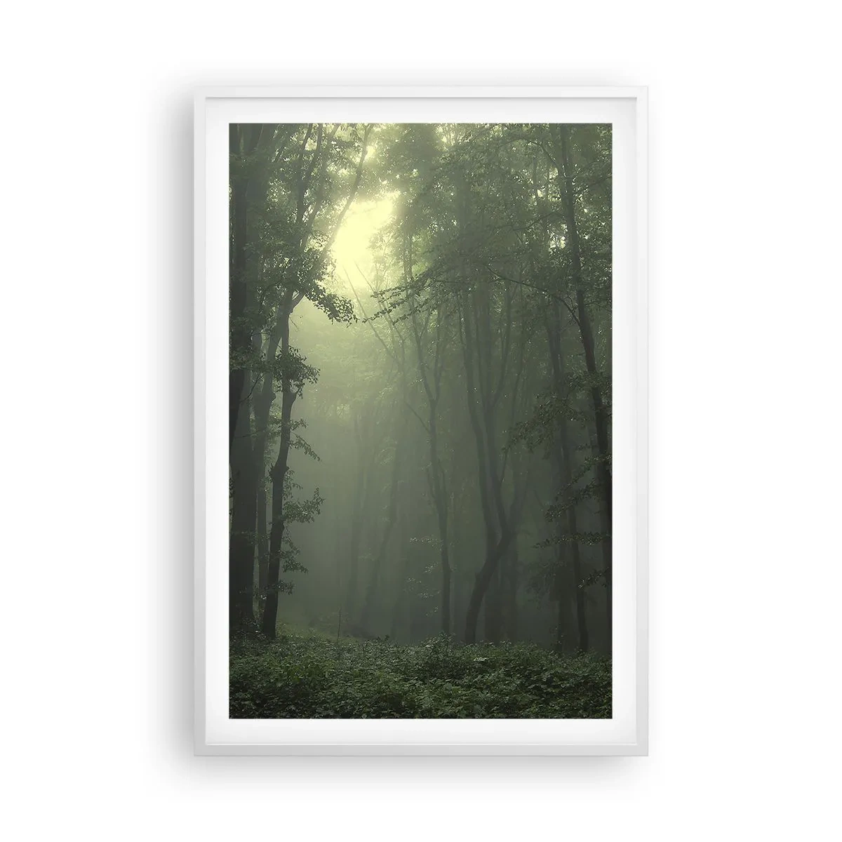 Poster in white frmae - Before It Wakes Up - 61x91 cm