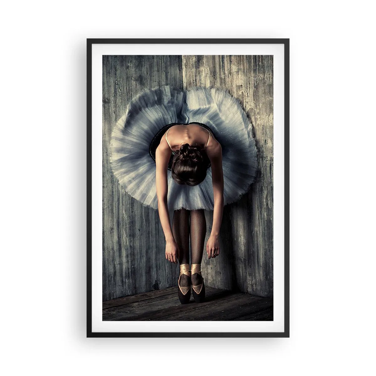 Poster in black frame - When the Music Stops - 61x91 cm