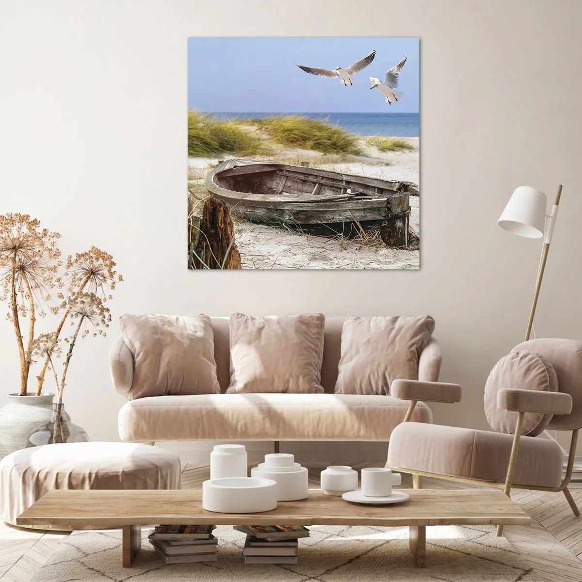 Canvas picture - Bathed in the Sun - 40x40 cm