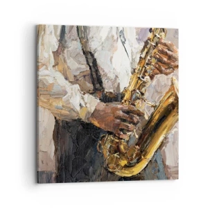 Canvas picture - Time for a Solo - 70x70 cm