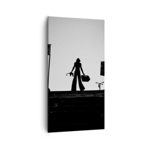 Canvas picture - City Wander - 55x100 cm