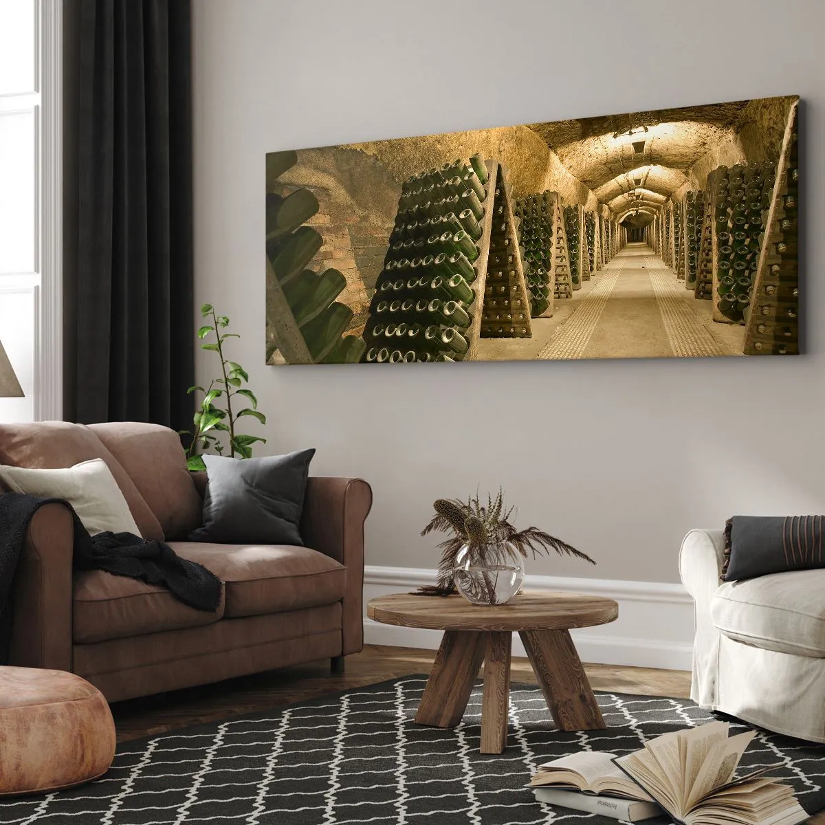 Canvas picture - Birth of Taste - 120x50 cm