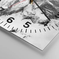 Clock face with numbers