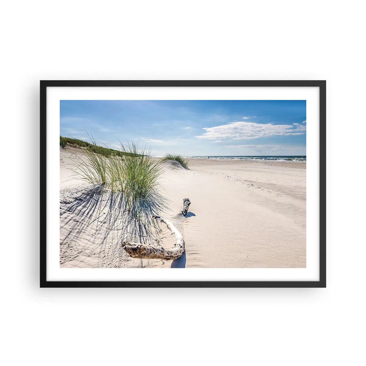 Poster in black frame - The Most Beautiful? Baltic One - 70x50 cm