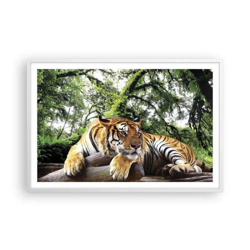 Poster in white frmae - Best Regards - 91x61 cm