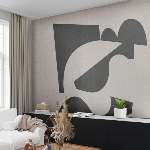 Self-Adhesive Photo Wallpaper Deluxe Sticker - For Self-construction - Abstraction, Boho, Minimalism - 350x256 cm