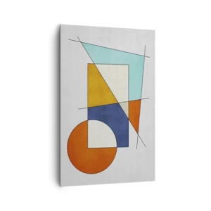 Canvas picture - Abstract: Modernist Fun - 80x120 cm