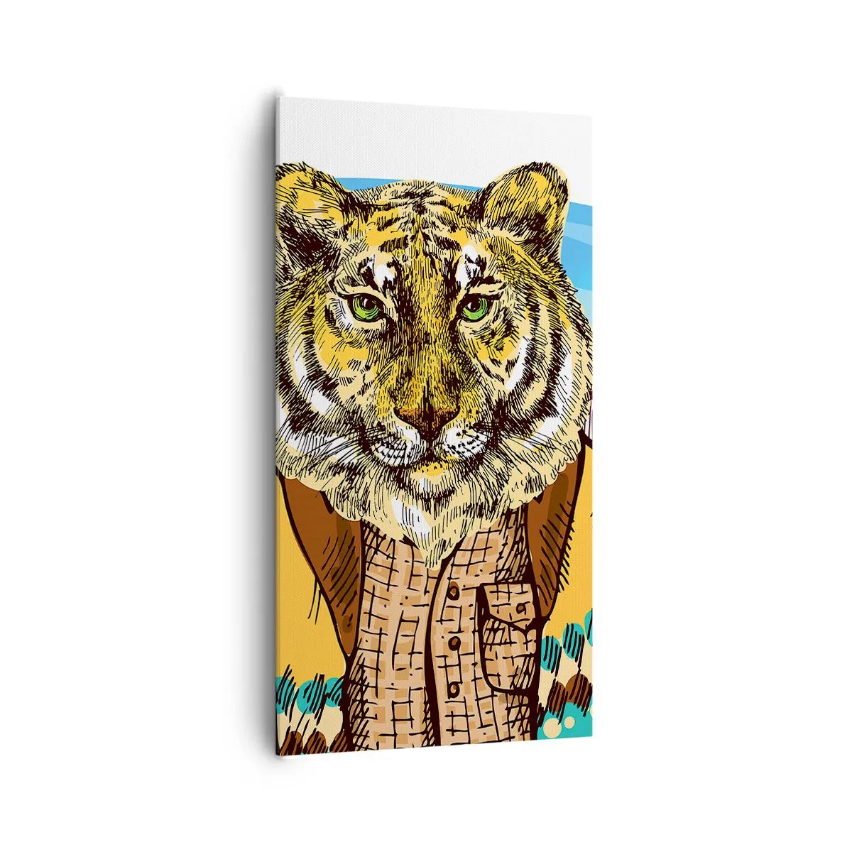 Canvas picture - Not As Wild in the Drawing - 65x120 cm