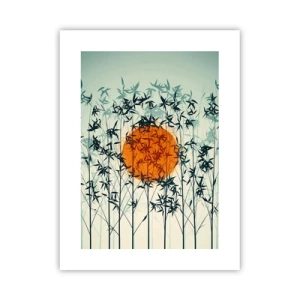 Poster - Japanese Sun - 30x40 cm