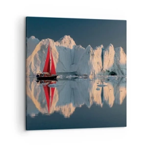 Canvas picture - On the Edge of the World - 50x50 cm