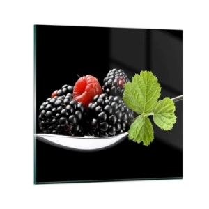 Glass picture - Taste of Freshness - 40x40 cm