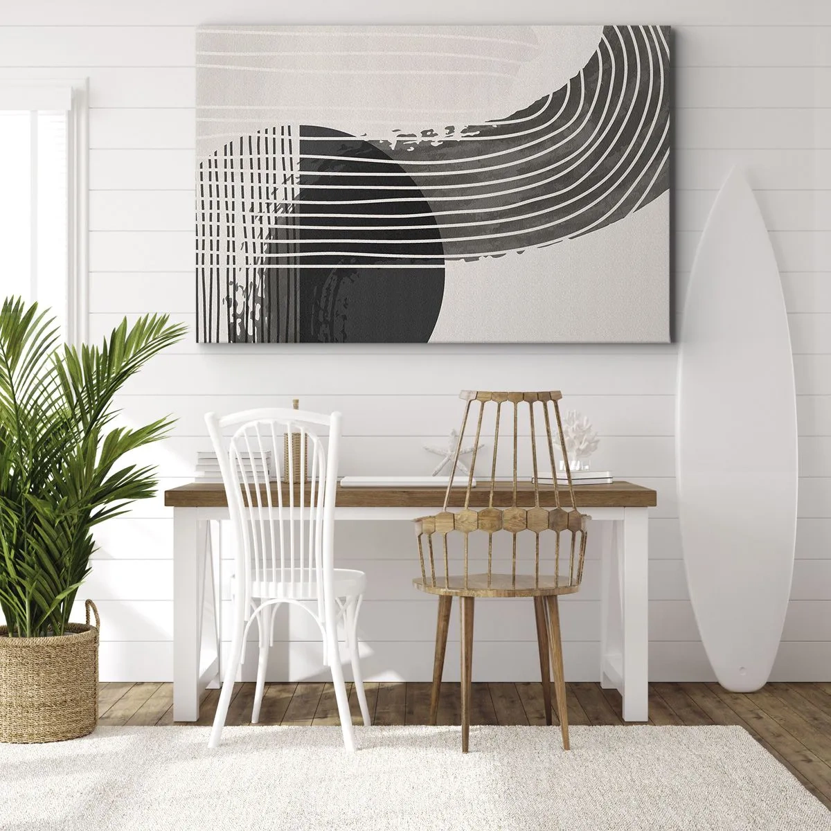 Canvas picture - There and Back - 120x80 cm