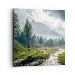 Canvas picture - There And Back - 40x40 cm