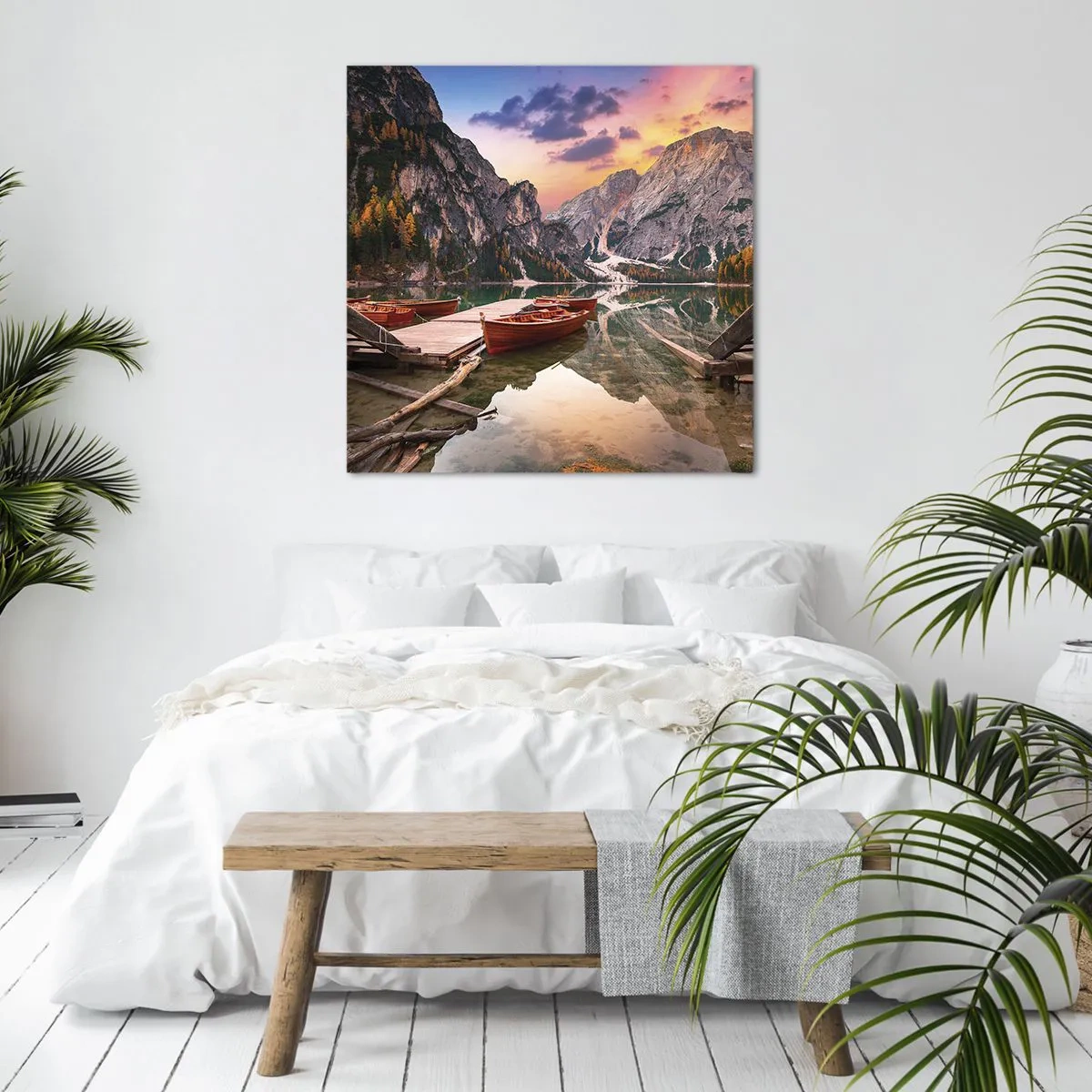Canvas picture - Promise of a Day - 70x70 cm