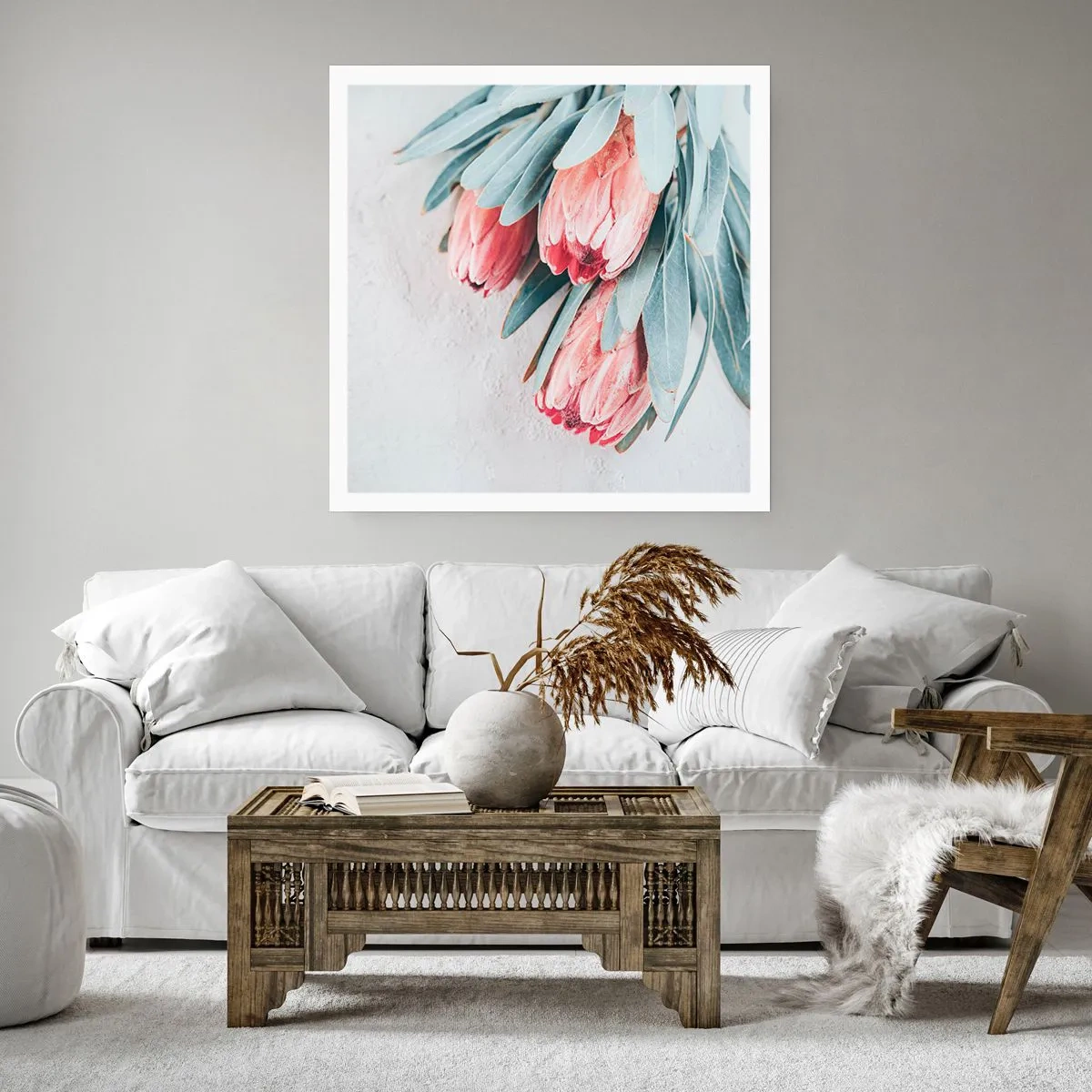Poster - Ashamed of Their Own Beauty - 40x40 cm